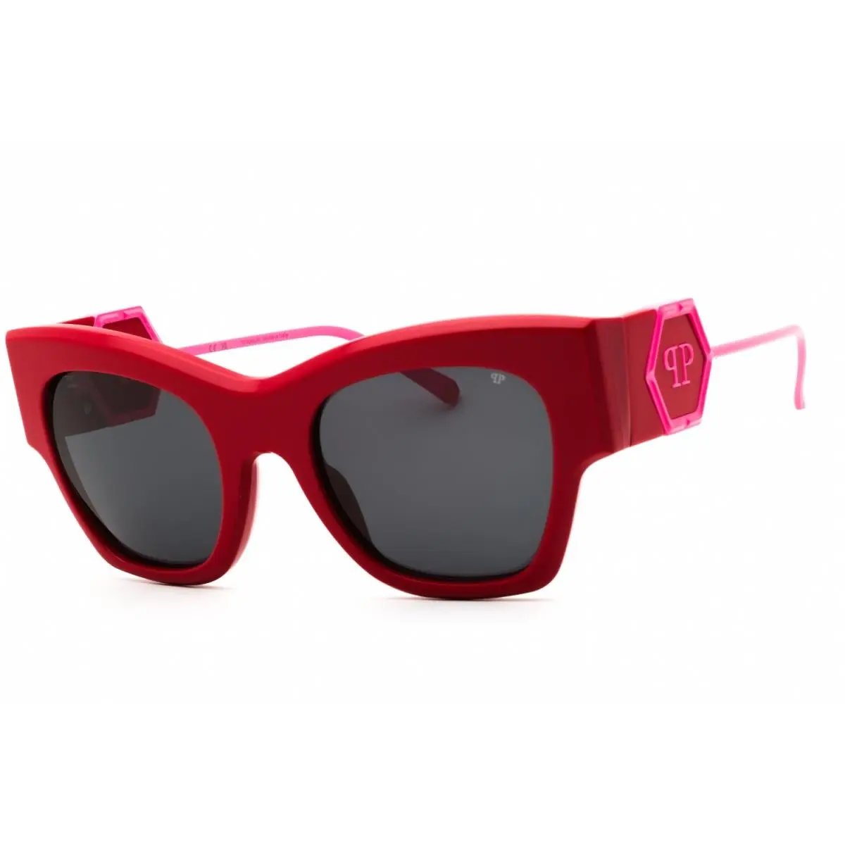 Philipp Plein SPP120-6Y6-53 Sunglasses Frame Size 53mm 135mm 22mm Red Women
