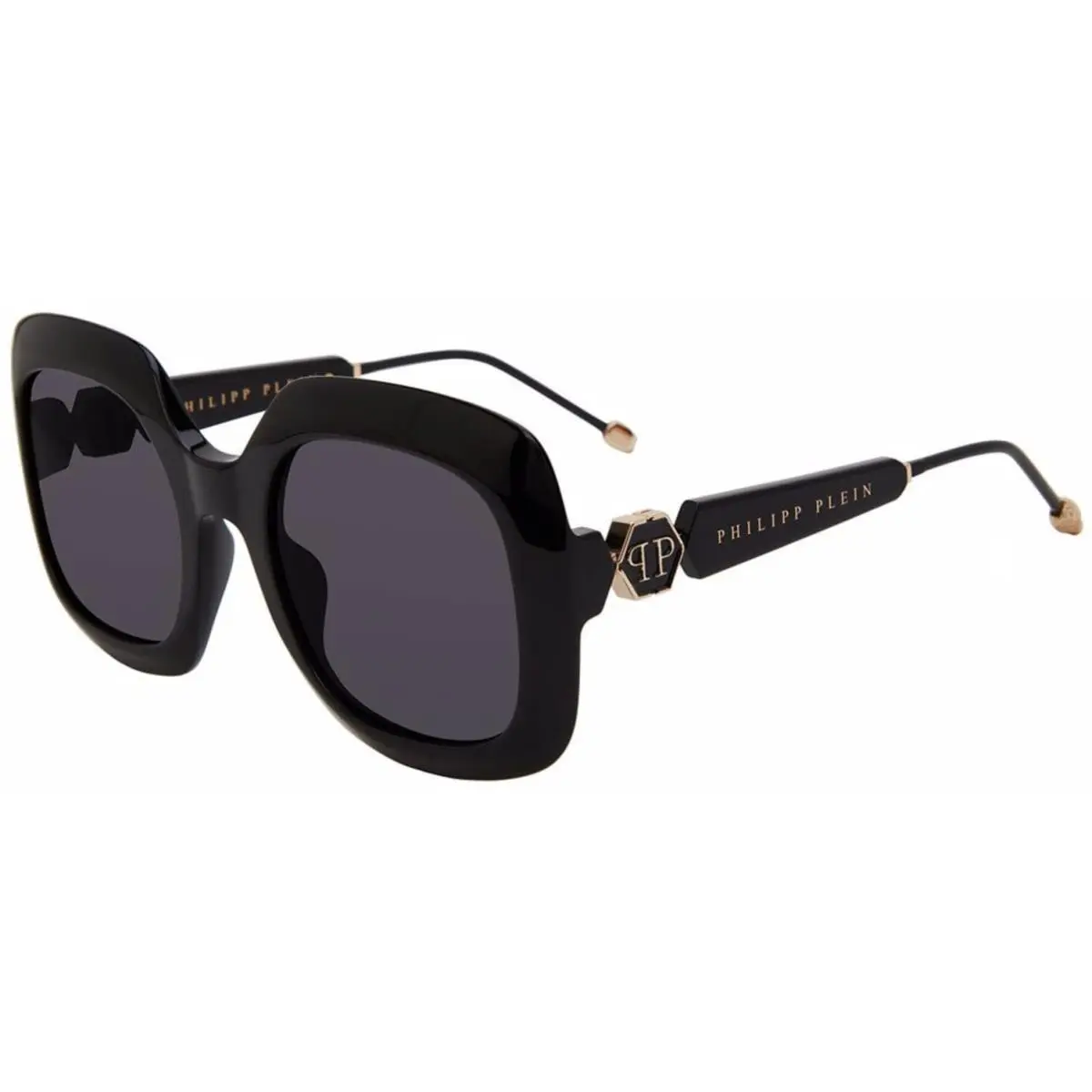 Philipp Plein Sunglasses Spp 065 S 0700 Shiny Black