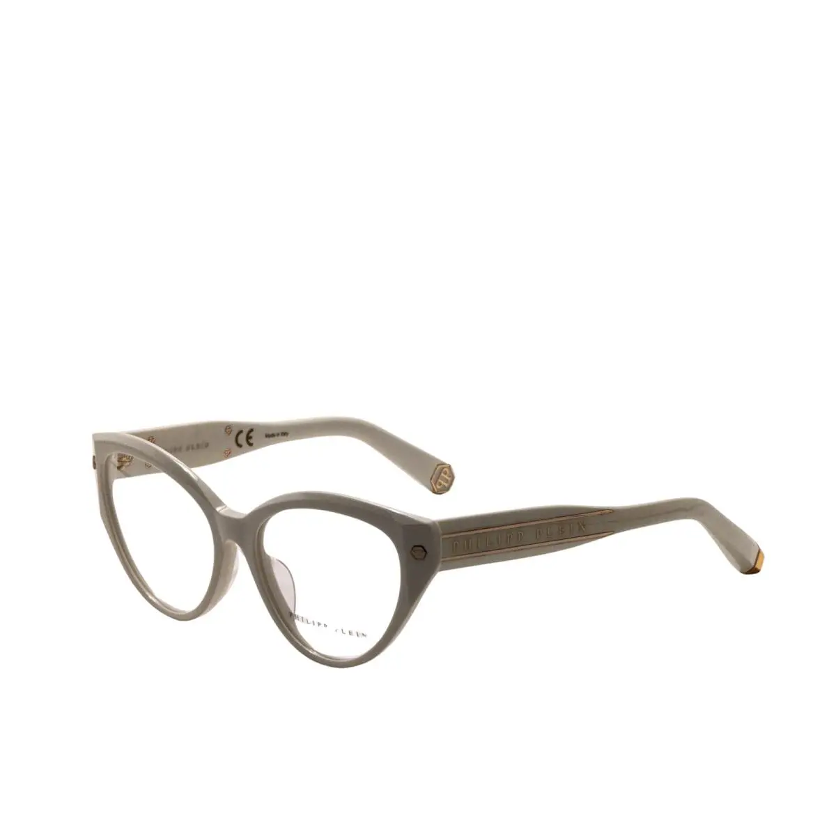 Philipp Plein Women`s 54 mm Shiny Fully Cream Opticals VPP052M5403GF