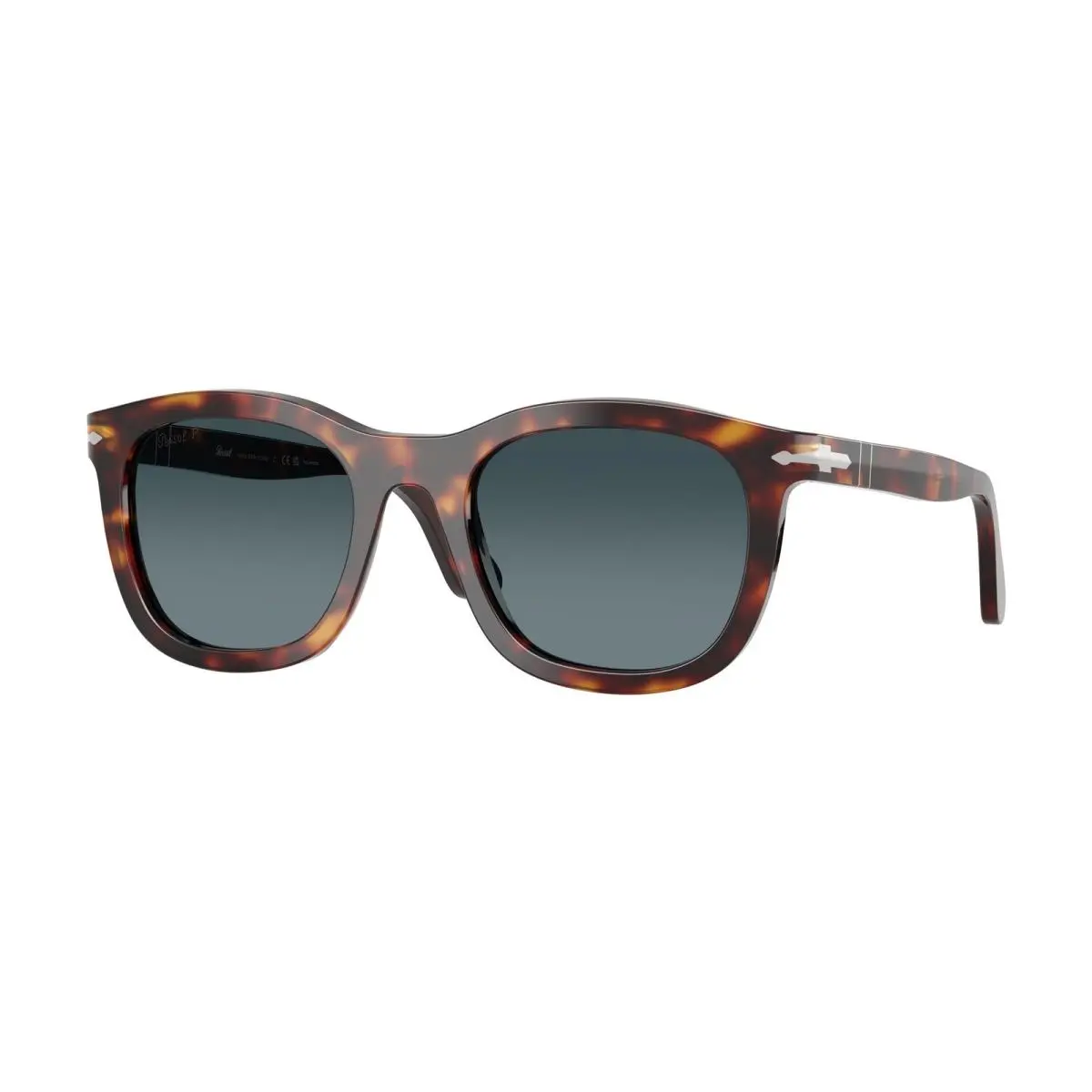 Persol PO3395S 24 S3 Havana Blue Gradient Blue Polarized 52 mm Unisex Sunglasses