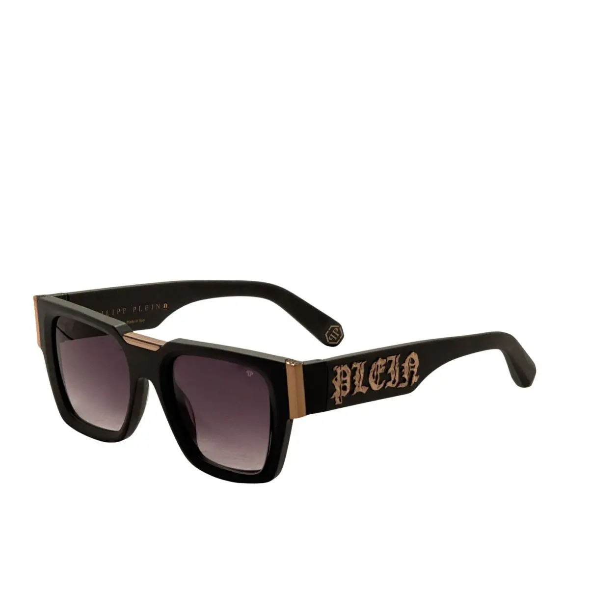 Philipp Plein Women`s 52 mm Matte Grey Sunglasses SPP095M520L46