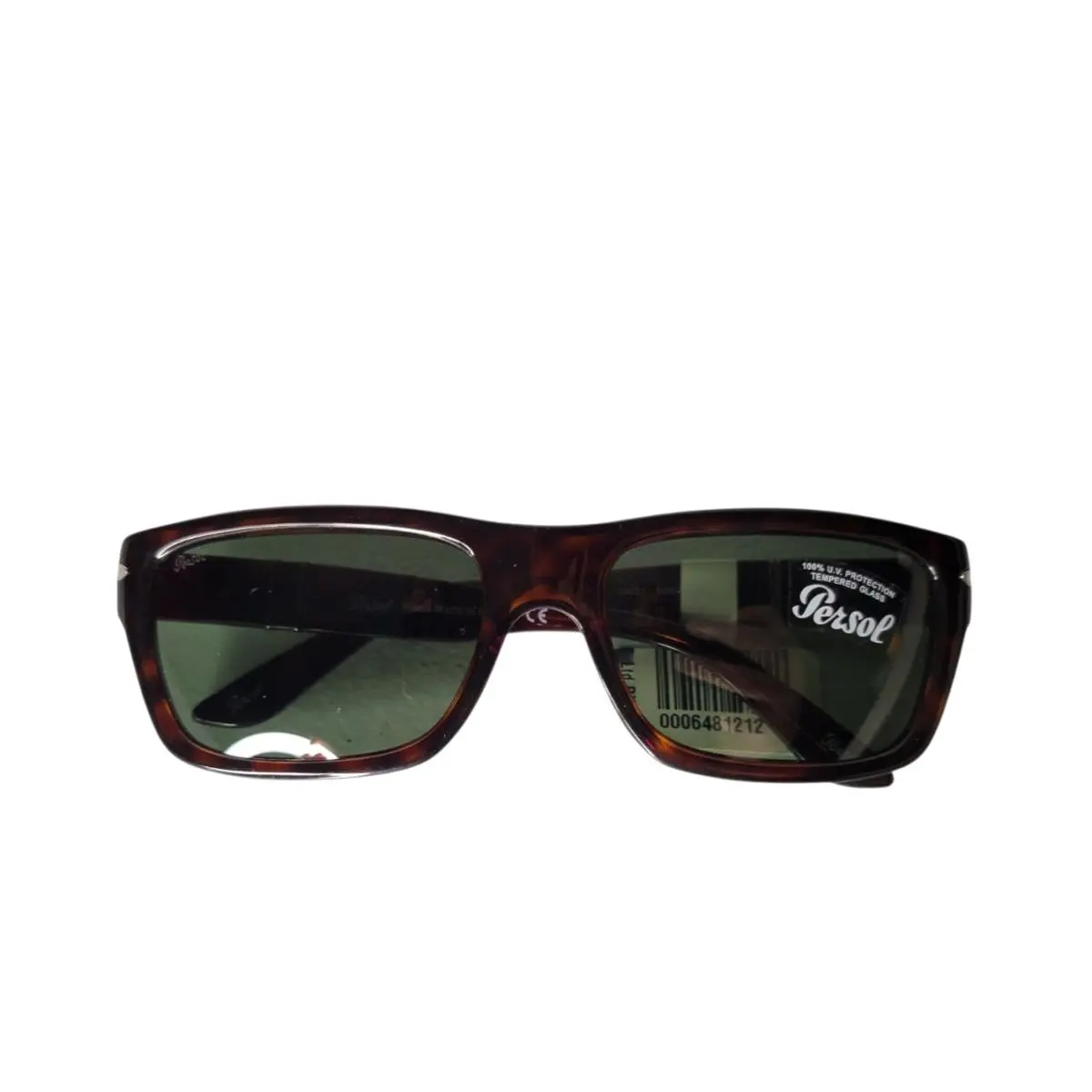 New- Persol Havana Vintage Stock Circa 2005 Italy Tortoise Shell Green Lens