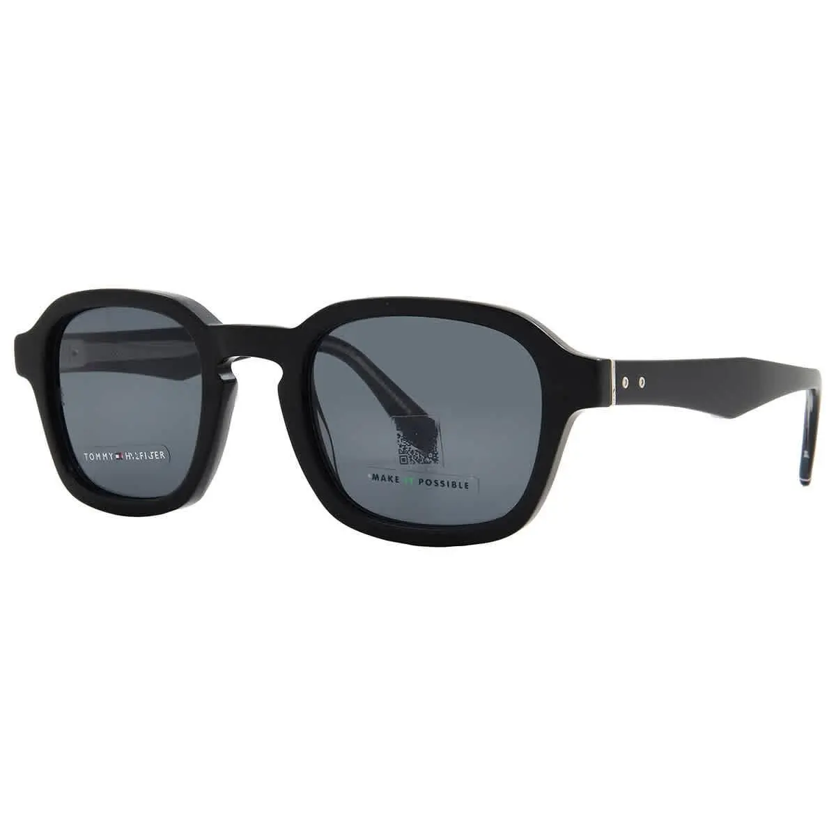 Tommy Hilfiger Grey Square Men`s Sunglasses TH 2032/S 0807/IR 49 TH 2032/S