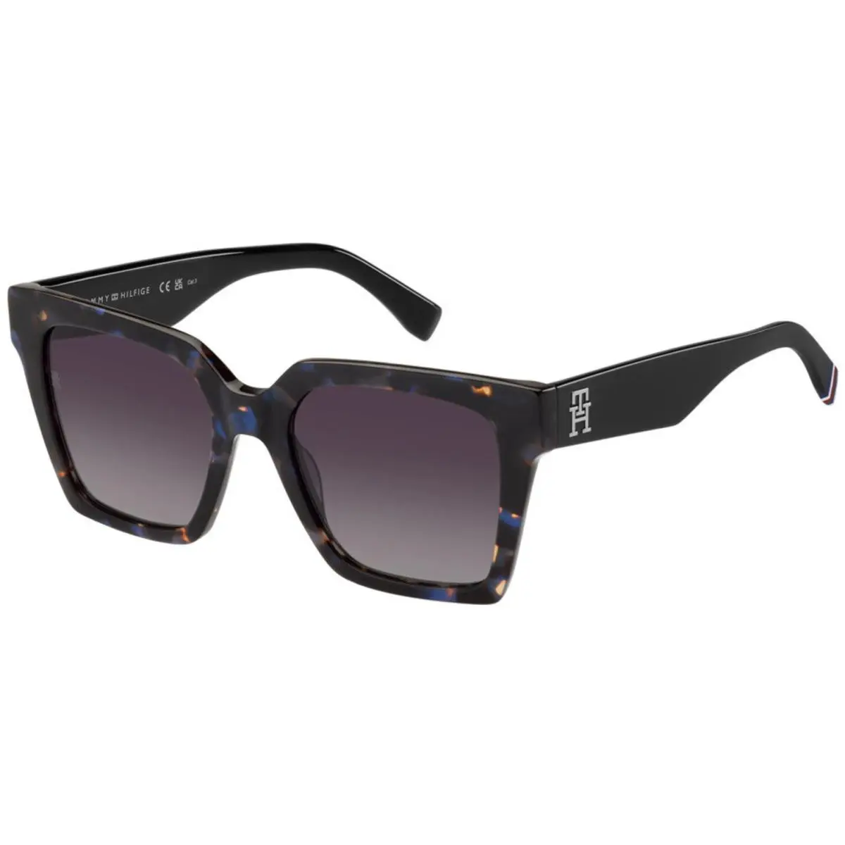Tommy Hilfiger TH 2100 /S Bw3x 3x Burgundy Shaded Size 53 Sunglasses