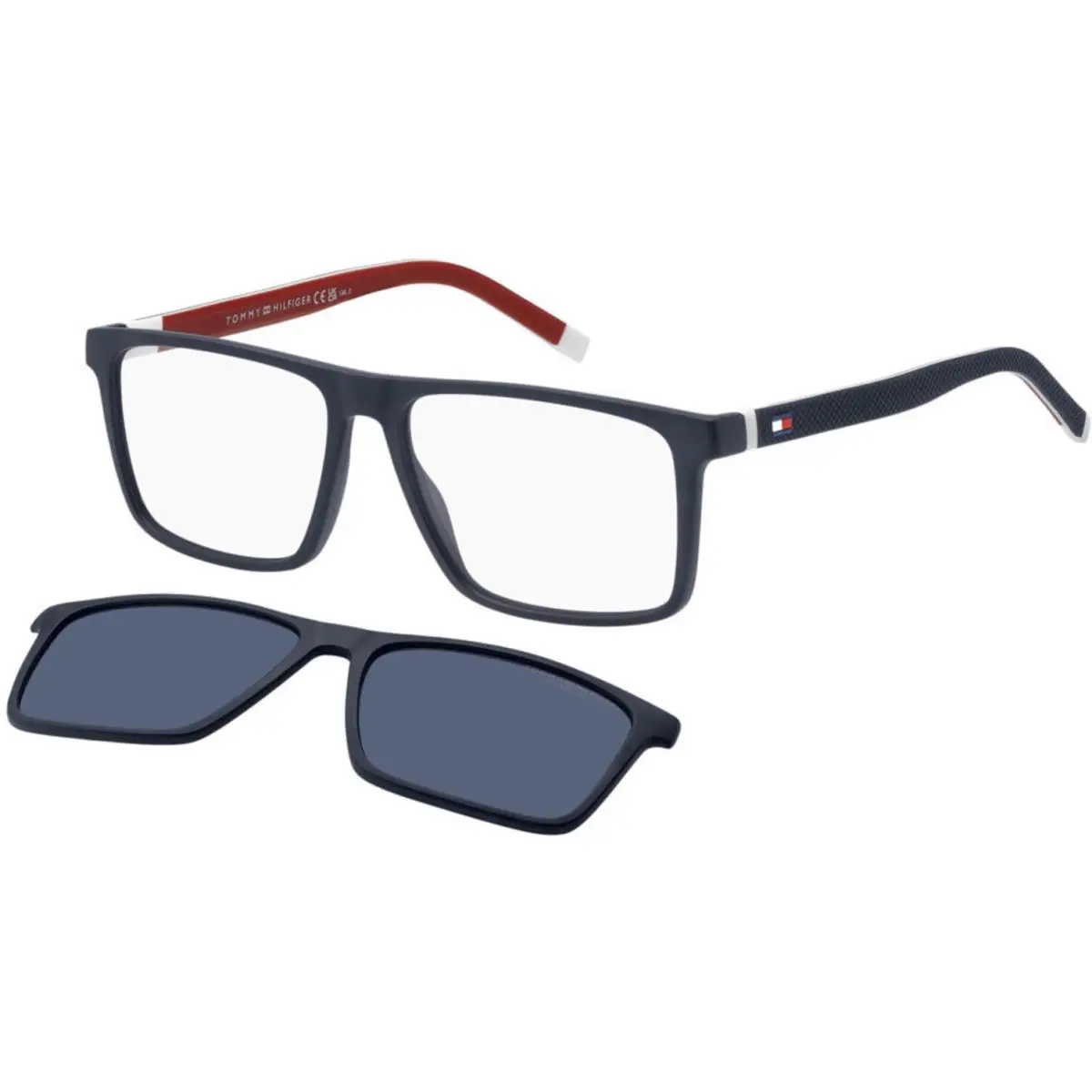 TH 2086 /cs Llc3 C3 Blue Polarized Size 56 Sunglasses by Tommy Hilfiger