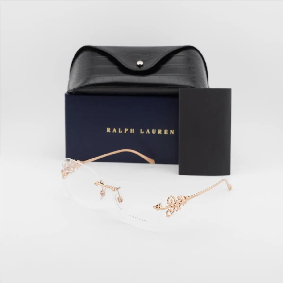 Ralph Lauren RL5130 9329 Shiny Rose Gold 56mm Eyeglasses