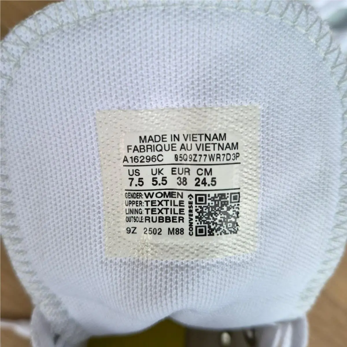 Converse shoes - Converse Chuck Taylor All-Star Lift Platform - A16296C - Light blue (UPC: 194435617718) 7