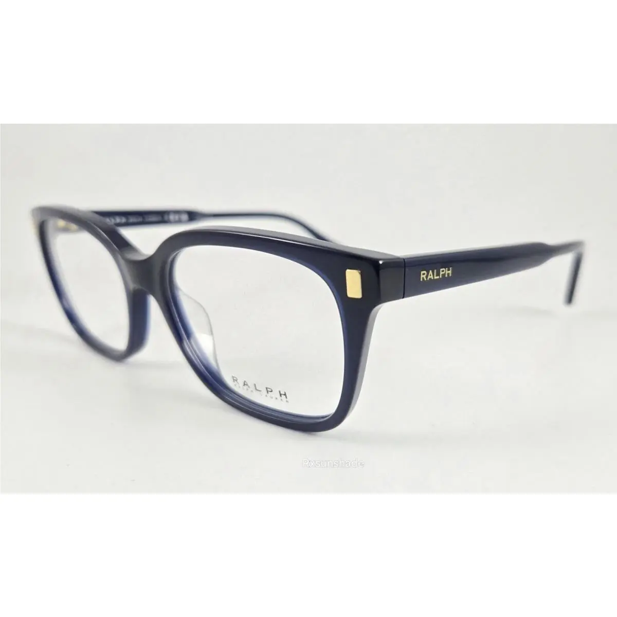 Ralph Lauren Eyeglasses RA 7174U Color 6059 Blue Gold Size 53 Square Women`s