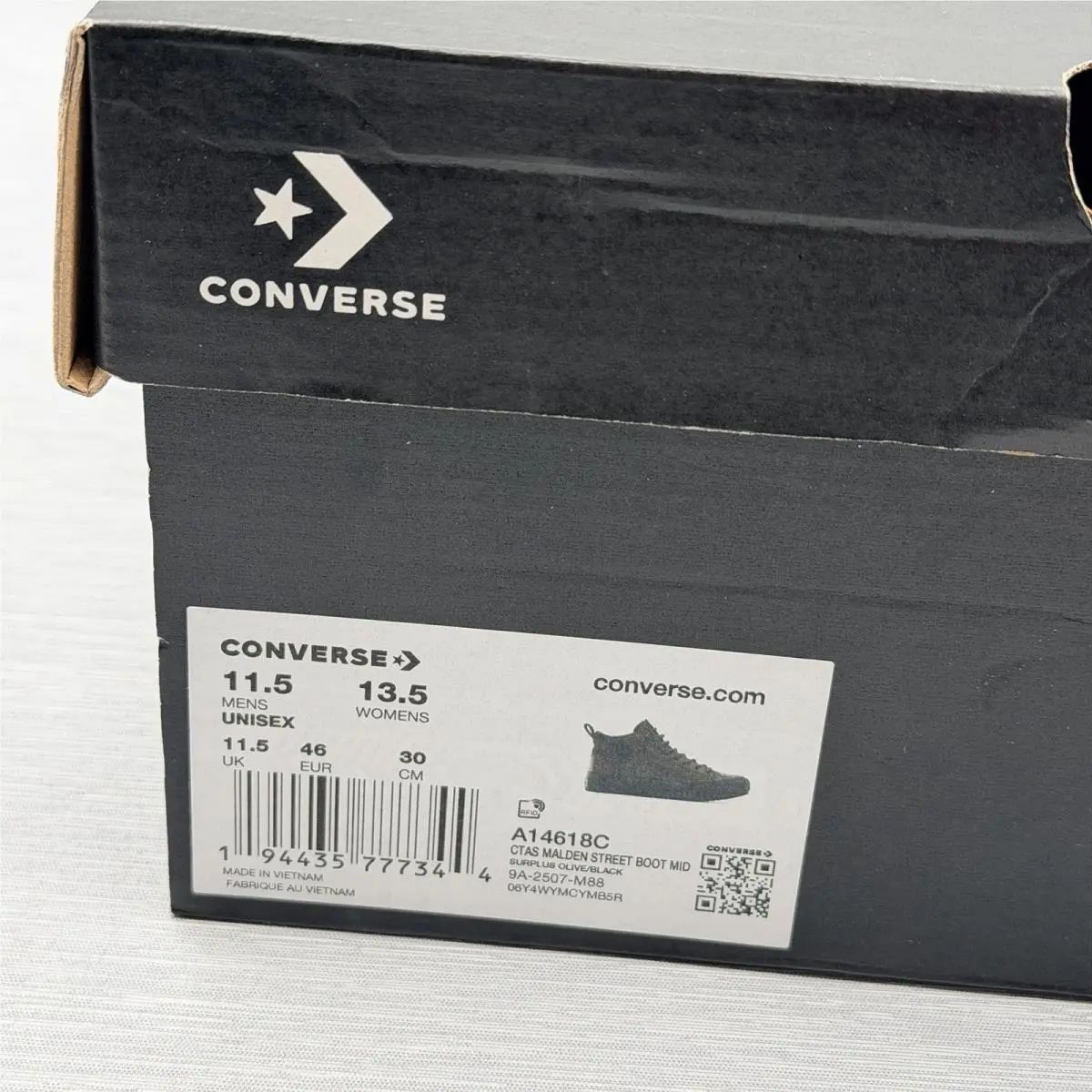 Converse shoes - Converse Malden Street Boot Mid - A14618C - Green 5