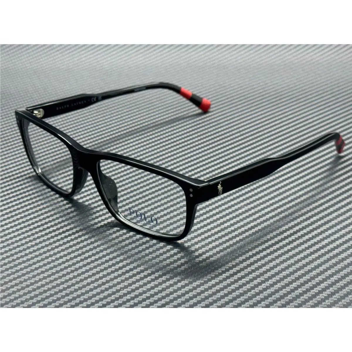 Polo Ralph Lauren PH2302U 5001 Shiny Black Men`s 57 mm Eyeglasses