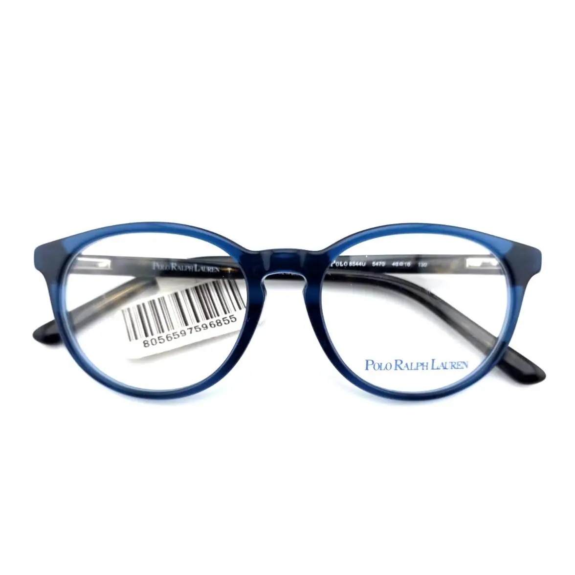 Polo Ralph Lauren 8544U 5470 Blue Unisex Full Rim Eyeglasses 46-16-130
