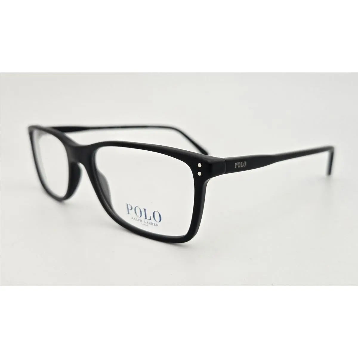 Ralph Lauren Polo Eyeglasses PH 2155 Color 5284 Matte Black Size 54 Men`s