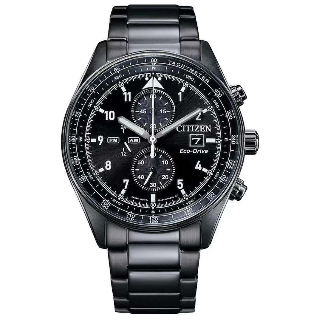 Men`s Chronograph Eco-drive Watch CA0775-52E by Citizen
