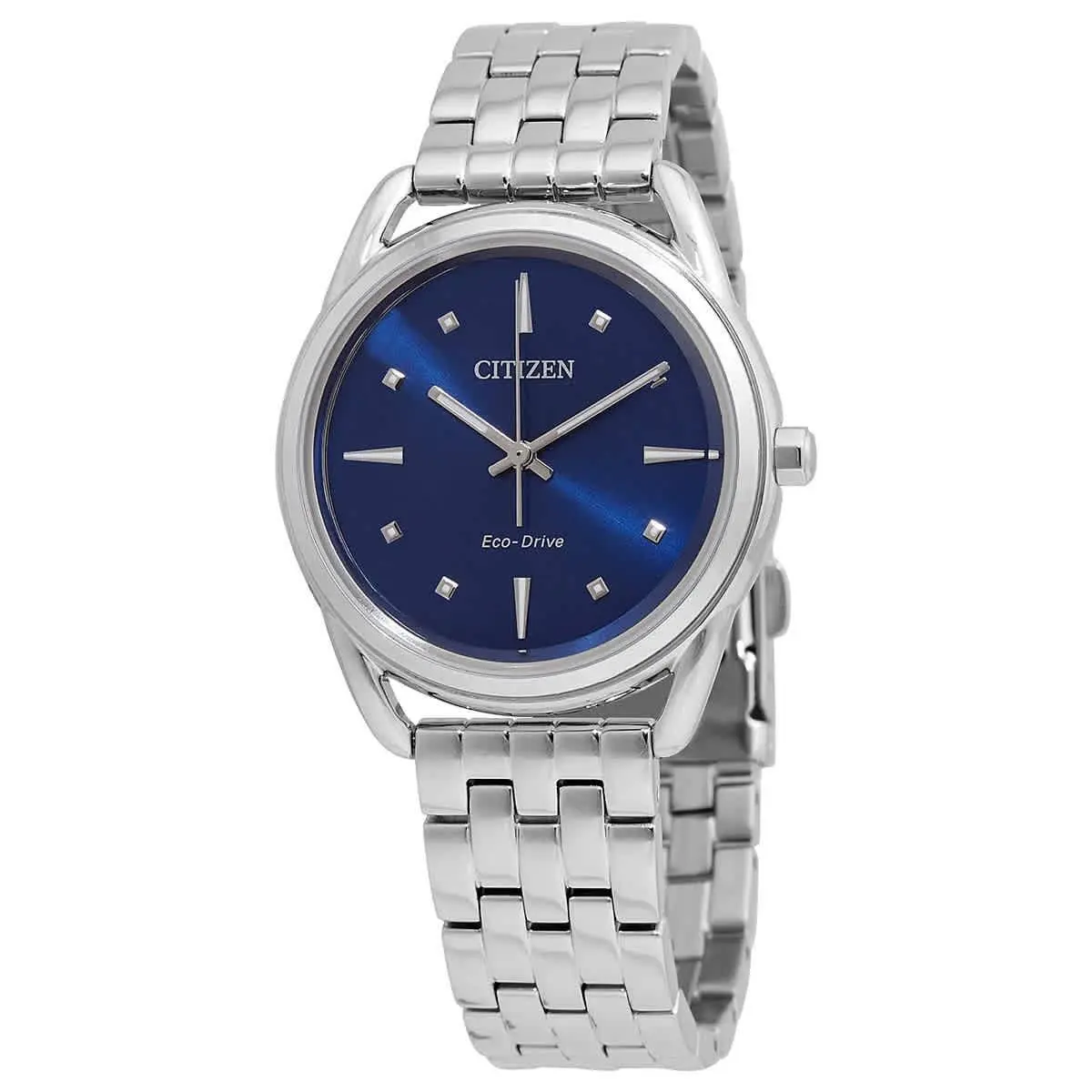 Eco-drive Dress Classics Blue Dial Ladies Watch FE7090-55L by Citizen