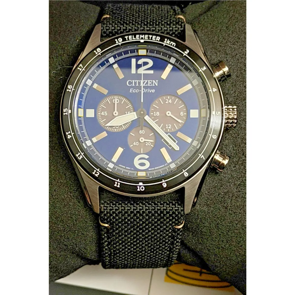 Citizen Men`s Eco-drive Sport Chronograph Casual Watch - 43mm - CA4654-12M
