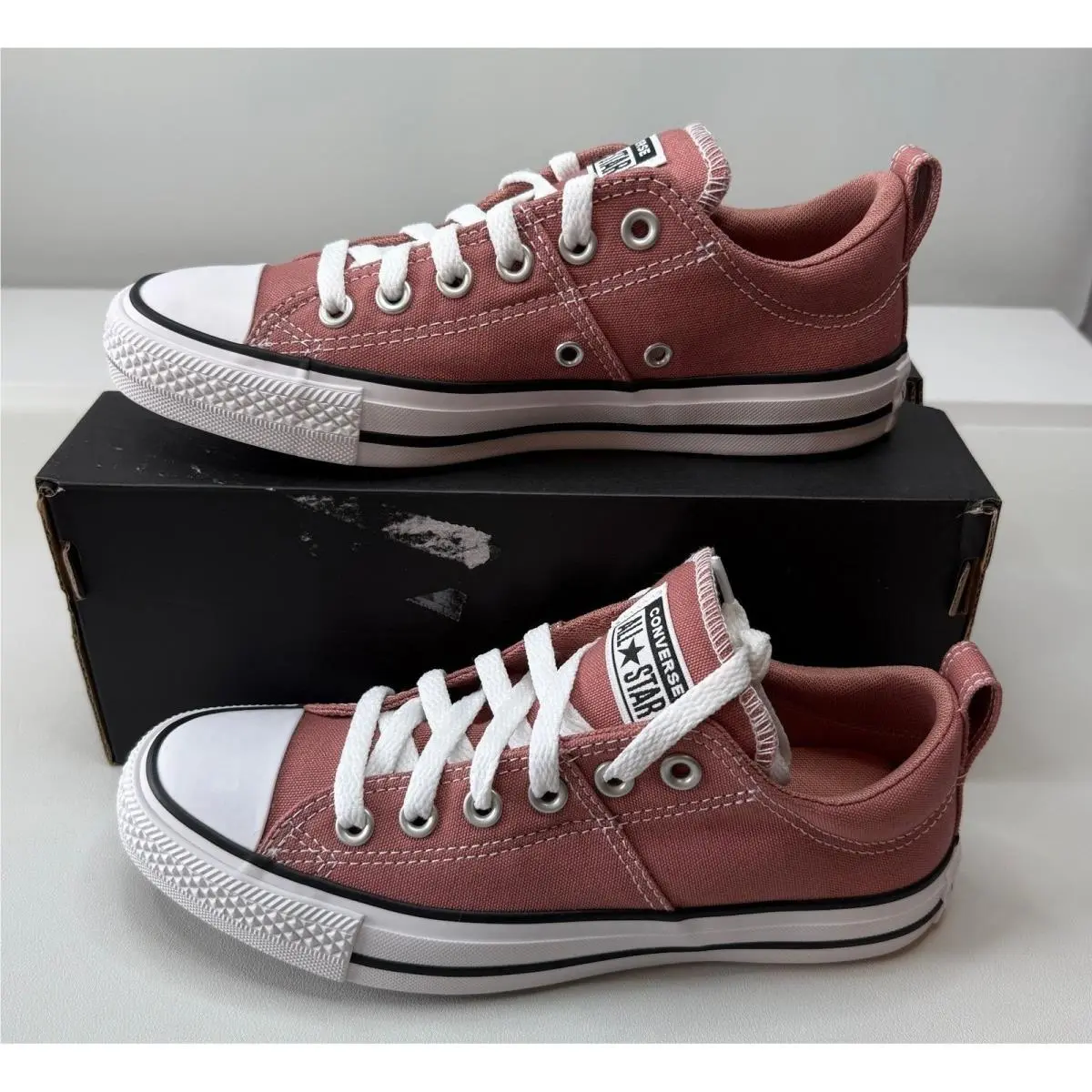 Converse All Star Madison Ox Light Saddle Pink Shoes A10661F Womens 6.5