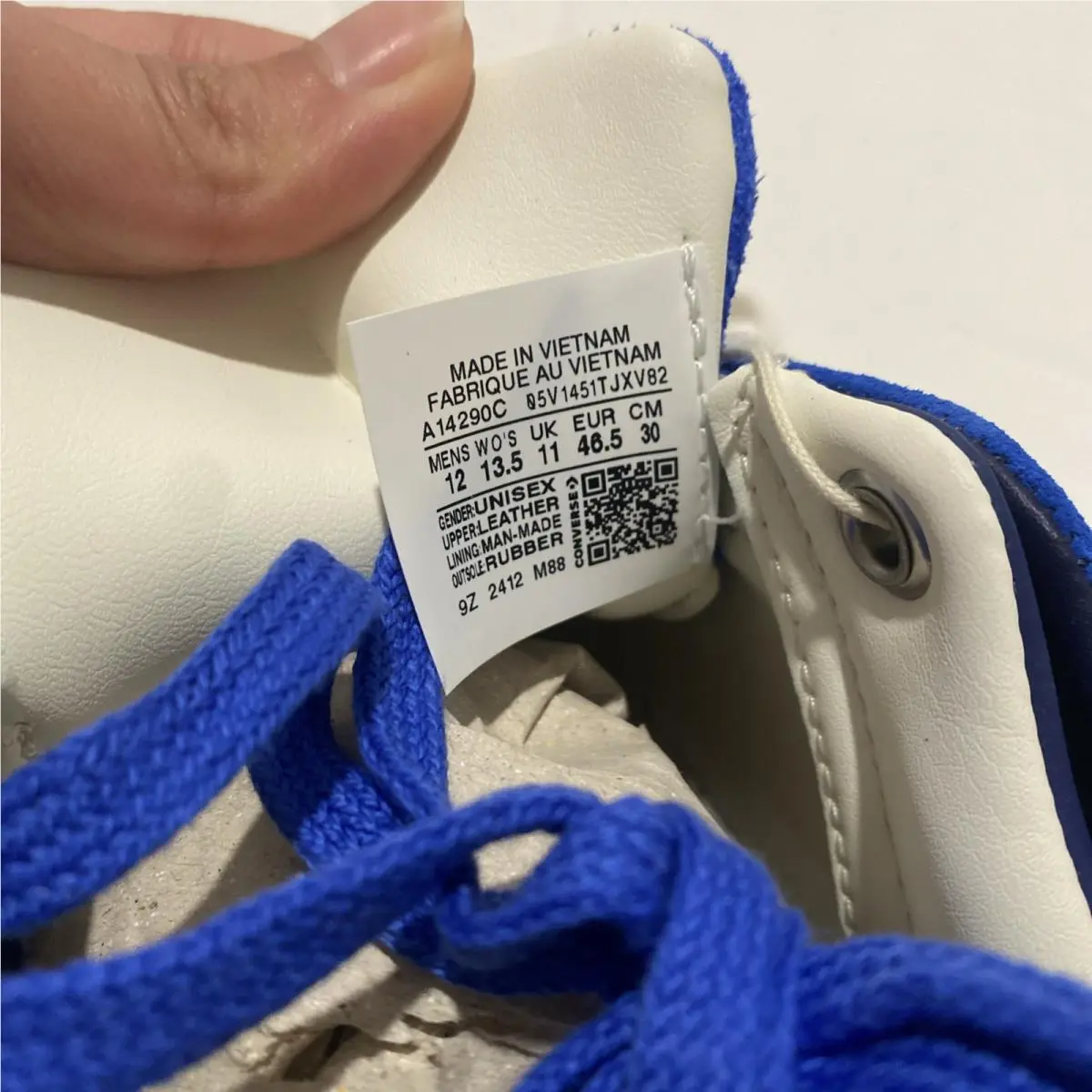 Converse shoes - Converse ERX-400 - A14290C - Blue 7
