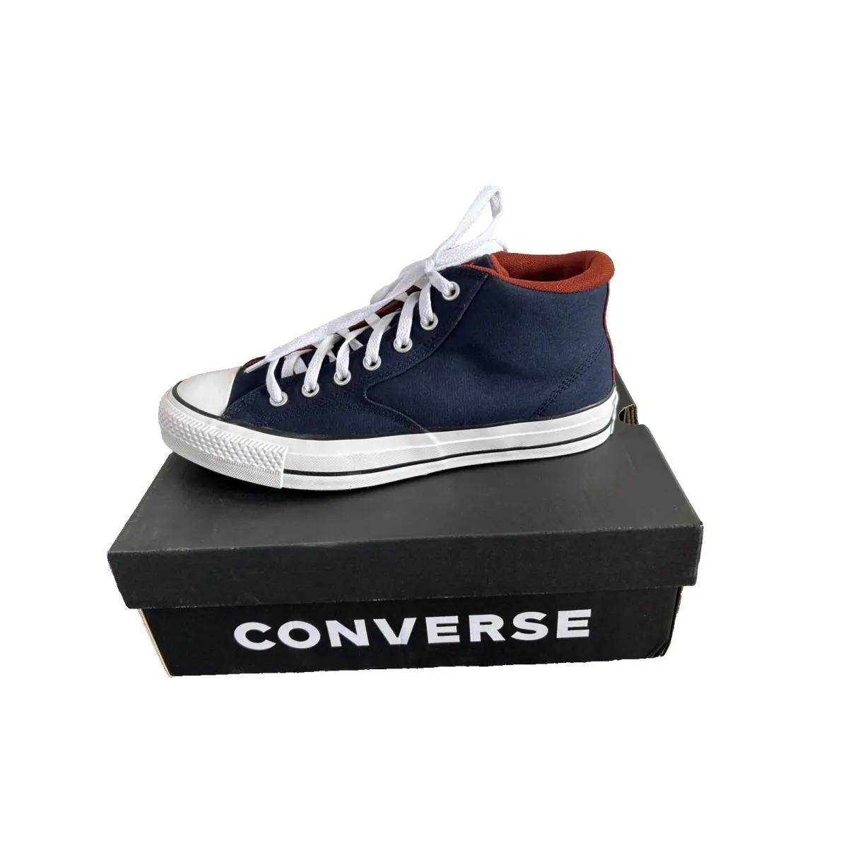 Converse shoes - CTAS Malden Street Mid - CTAS Malden Street Mid - A00813F - Obsidian/Rugged Orange/White (UPC: 194433741750) 1
