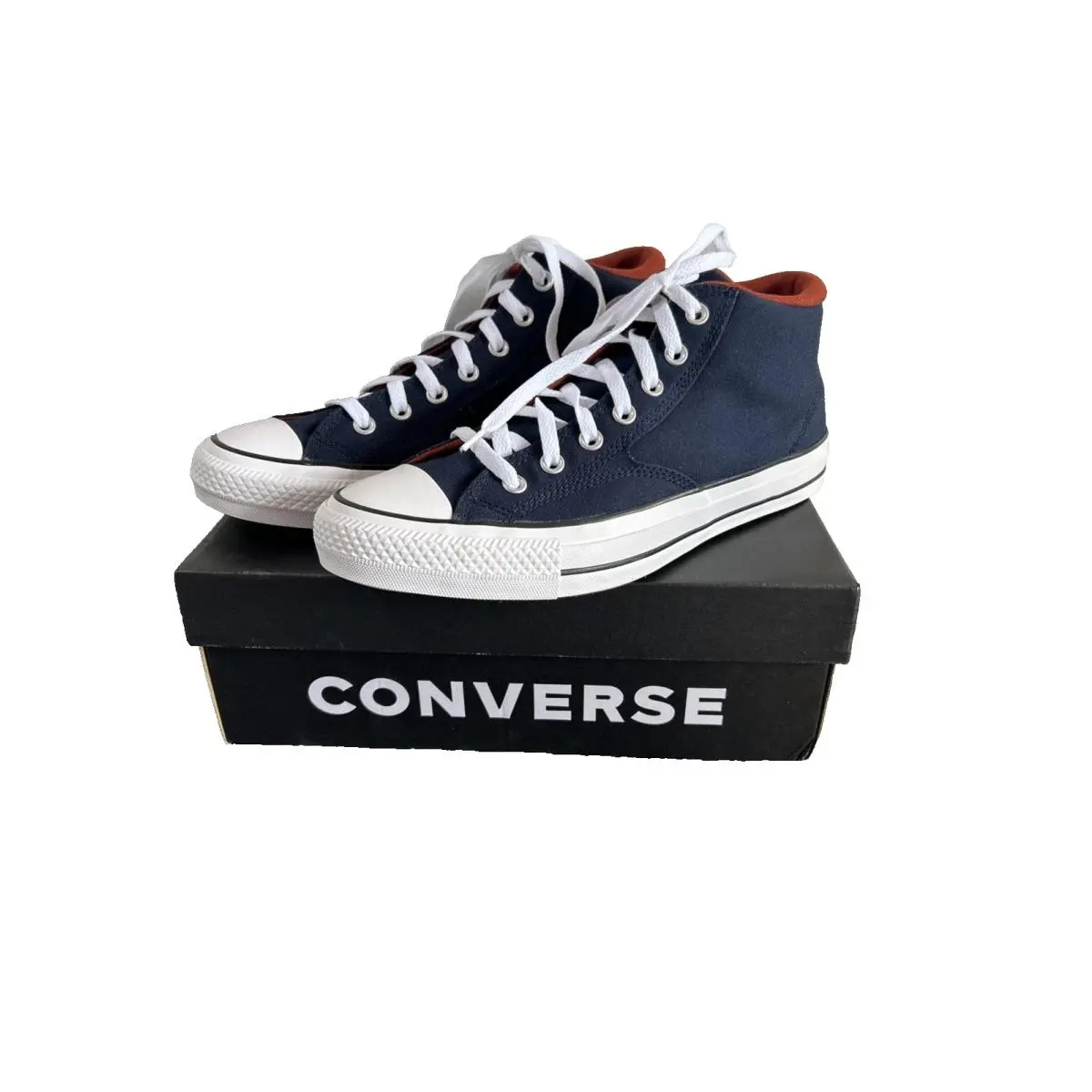 Converse shoes - CTAS Malden Street Mid - CTAS Malden Street Mid - A00813F - Obsidian/Rugged Orange/White (UPC: 194433741750) 2