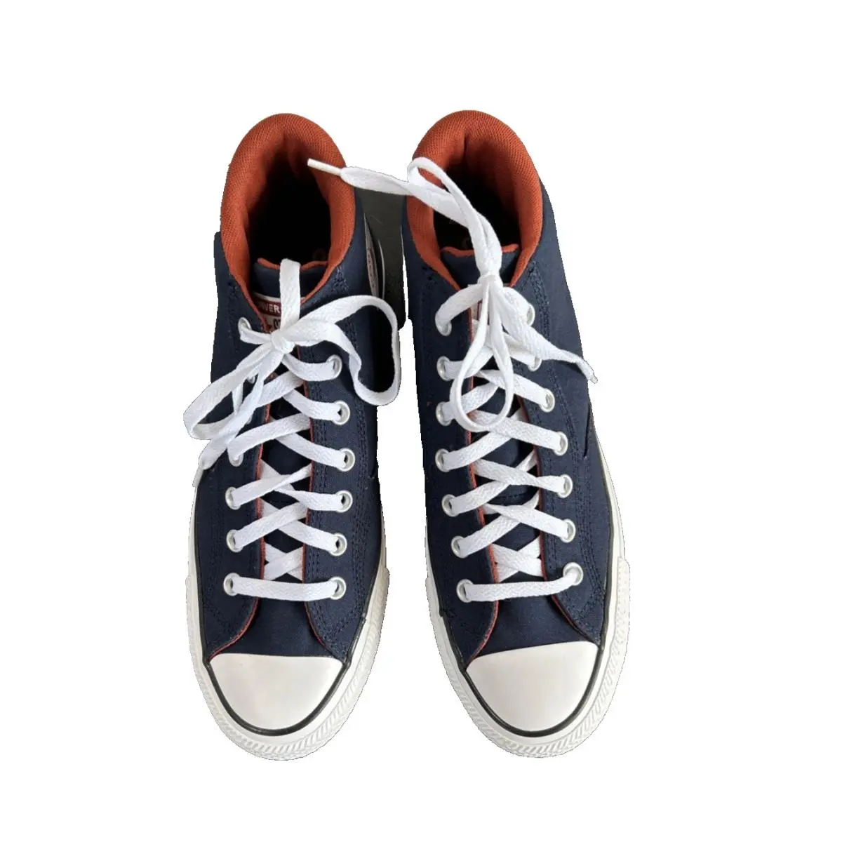 Converse shoes - CTAS Malden Street Mid - CTAS Malden Street Mid - A00813F - Obsidian/Rugged Orange/White (UPC: 194433741750) 4