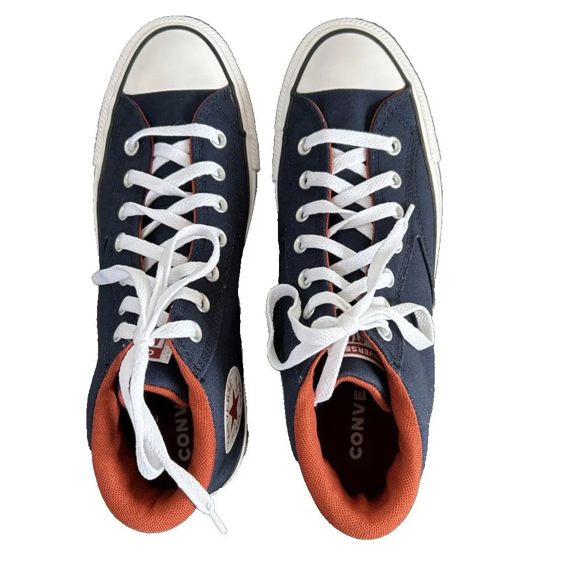 Converse shoes - CTAS Malden Street Mid - CTAS Malden Street Mid - A00813F - Obsidian/Rugged Orange/White (UPC: 194433741750) 5