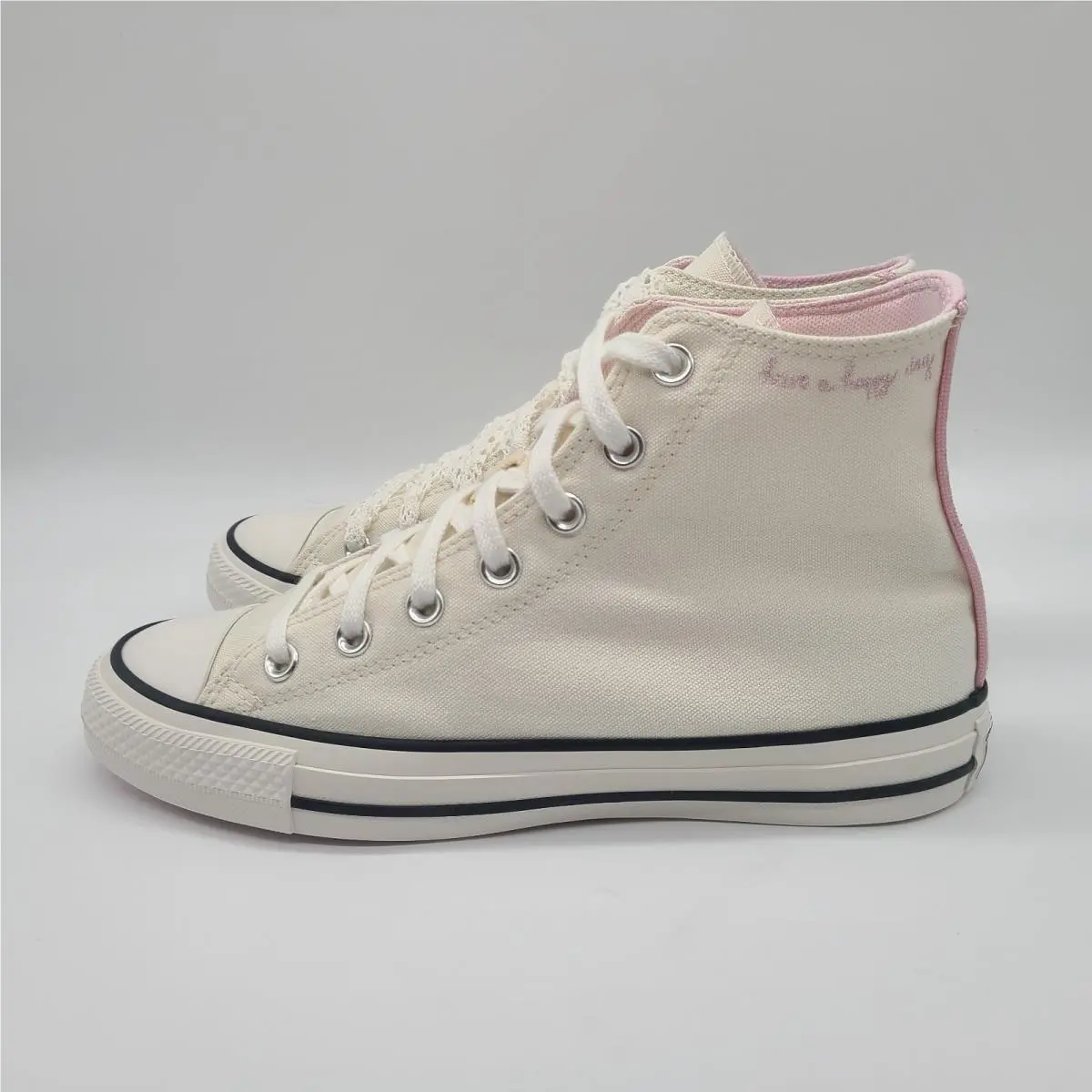 Converse shoes - Chuck Taylor All Star Crochet Lace - A10686C - Egret (UPC: 644110557520) 3