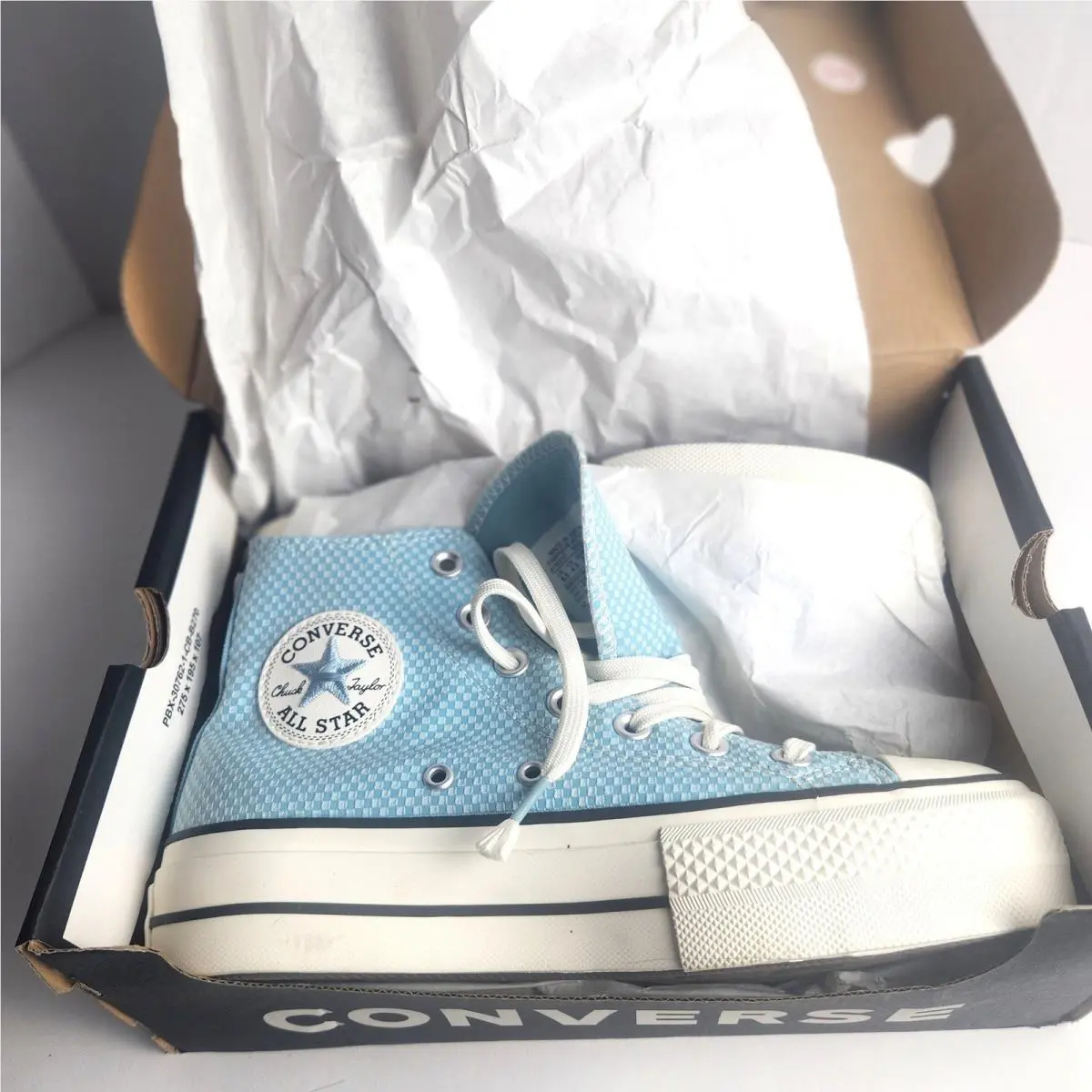 Converse shoes - Converse Chuck Taylor All Star Lift High Top - Blue 12