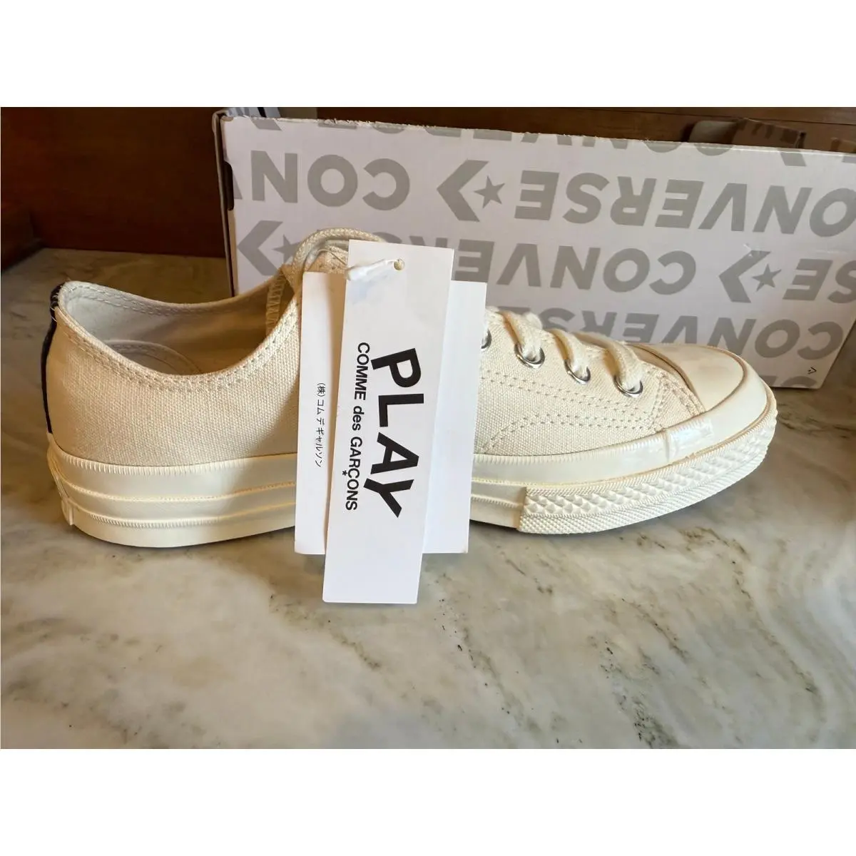 Converse shoes - Cream 1