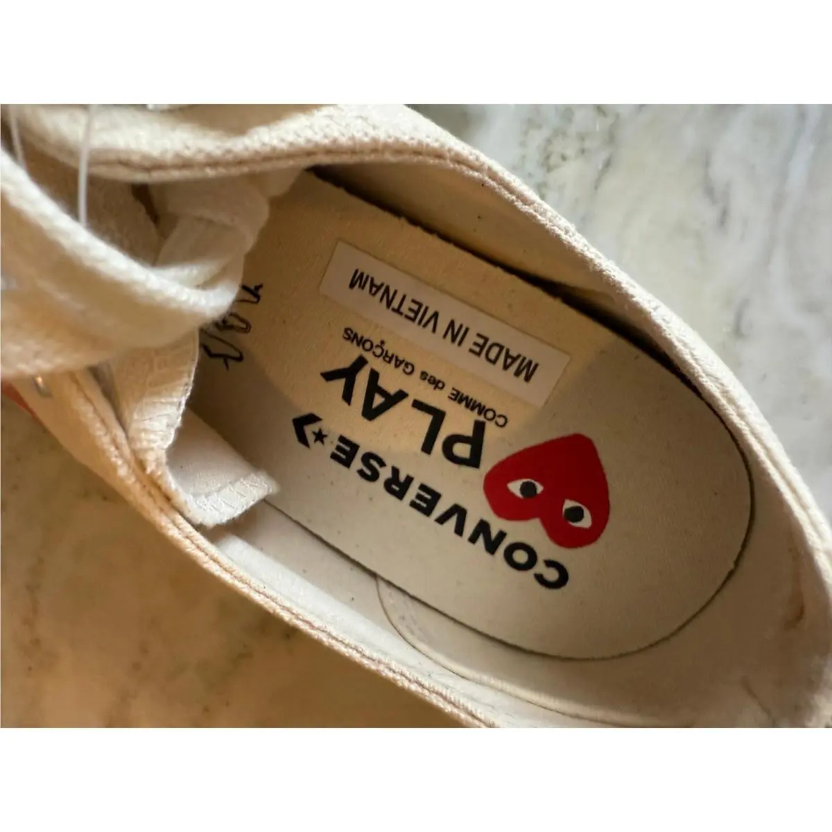 Converse shoes - Cream 2