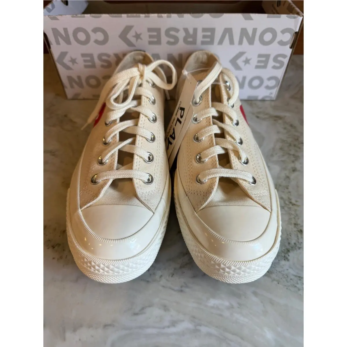 Converse shoes - Cream 5