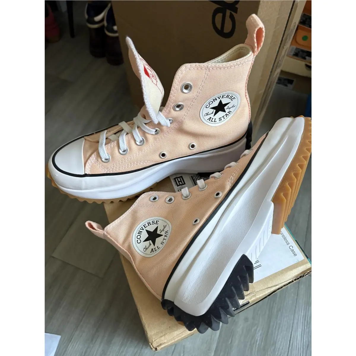 Converse shoes - Converse Run Star Hike Hi - Pink 1