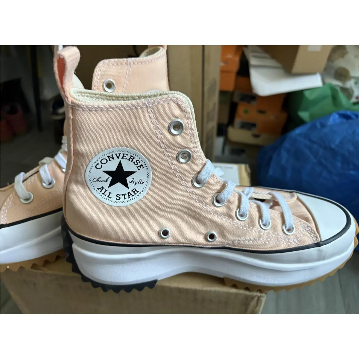 Converse shoes - Converse Run Star Hike Hi - Pink 4
