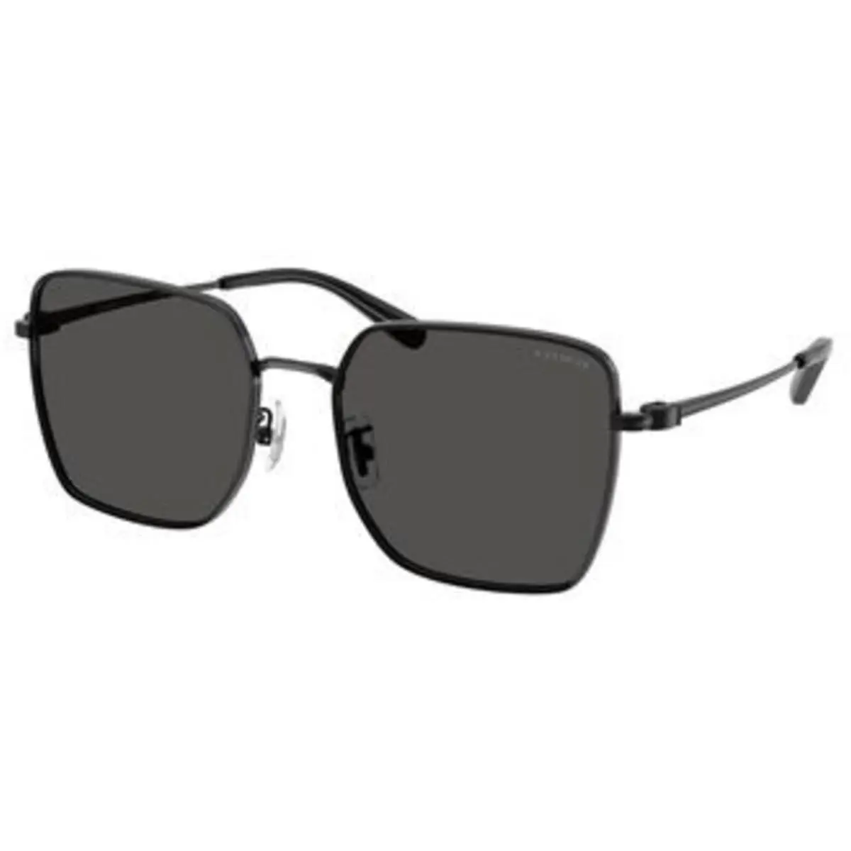 Coach HC 7184 D Shiny Black Dark Grey Grey Solid Polyamide Standard 934487 Sung