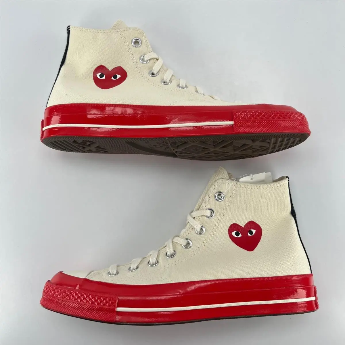 Converse shoes - Chuck 70 CDG HI PRISTINE - A01794C - Ivory 0