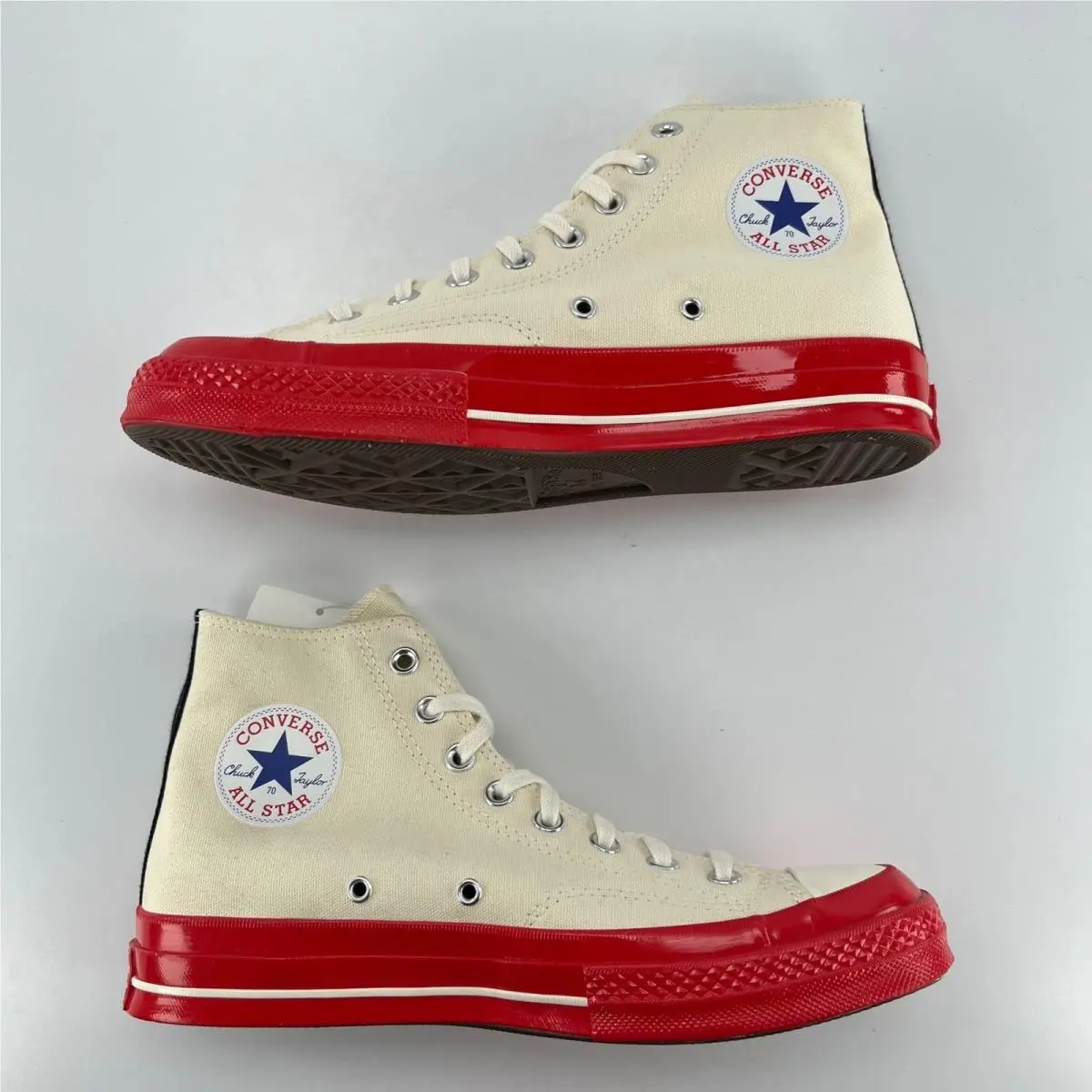 Converse shoes - Chuck 70 CDG HI PRISTINE - A01794C - Ivory 1