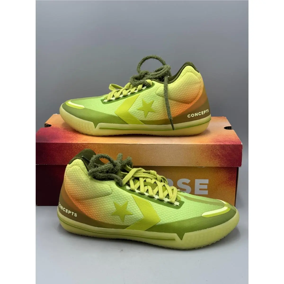 Converse All Star BB Evo x Concepts Southern Flame 170591C Sz US Men 9.5 Eur 43