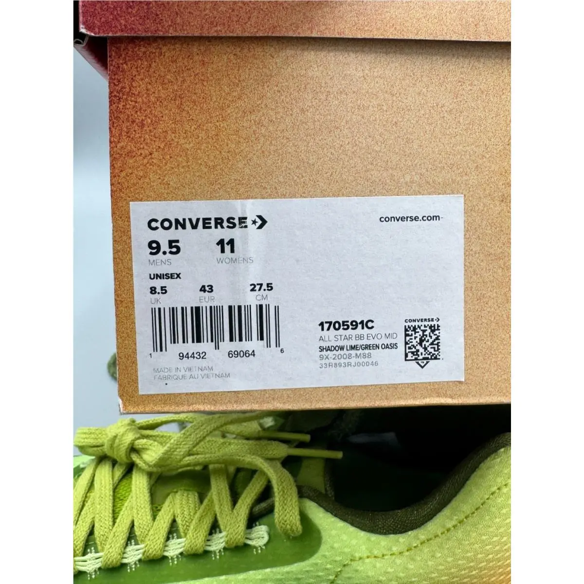 Converse shoes - Converse All Star BB Evo - 170591C - Orange 5
