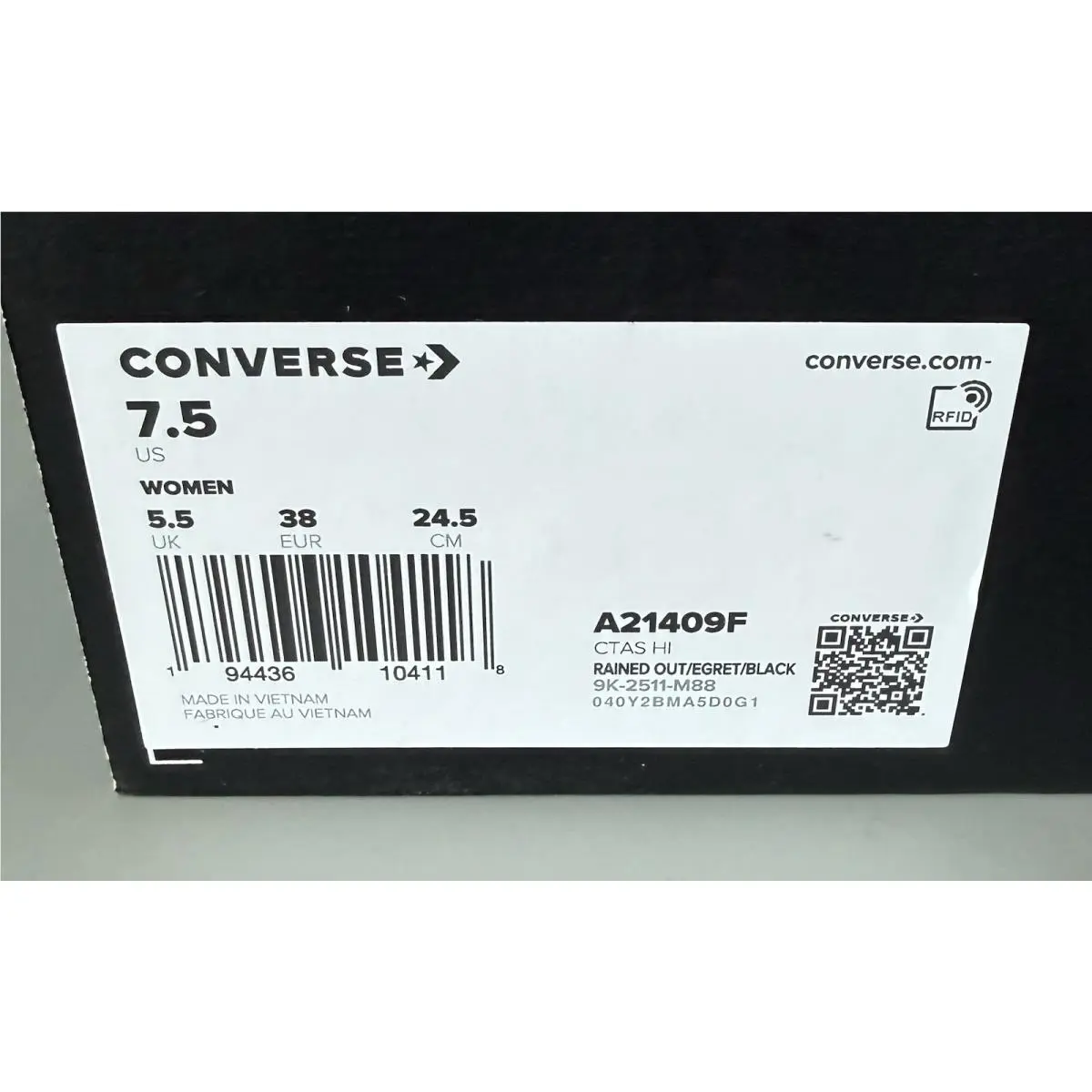 Converse shoes - Converse Chuck Taylor - Chuck Taylor - A21409F - Light Blue (UPC: 0194436104118) 9