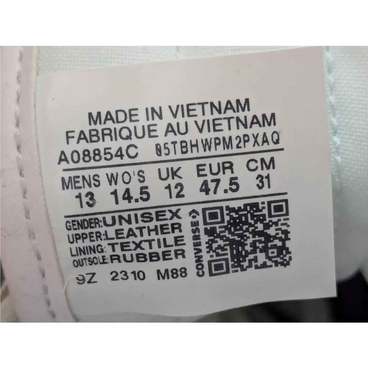 Converse shoes - Converse Fastbreak Pro Mid - Fastbreak Pro Mid - A08854C - White (UPC: 194434679670) 13