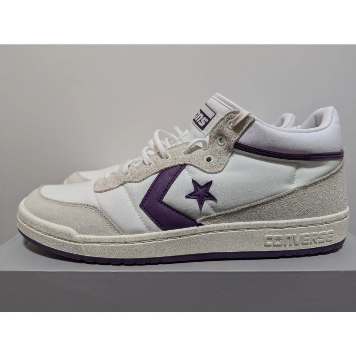Converse shoes - Converse Fastbreak Pro Mid - Fastbreak Pro Mid - A08854C - White (UPC: 194434679670) 6