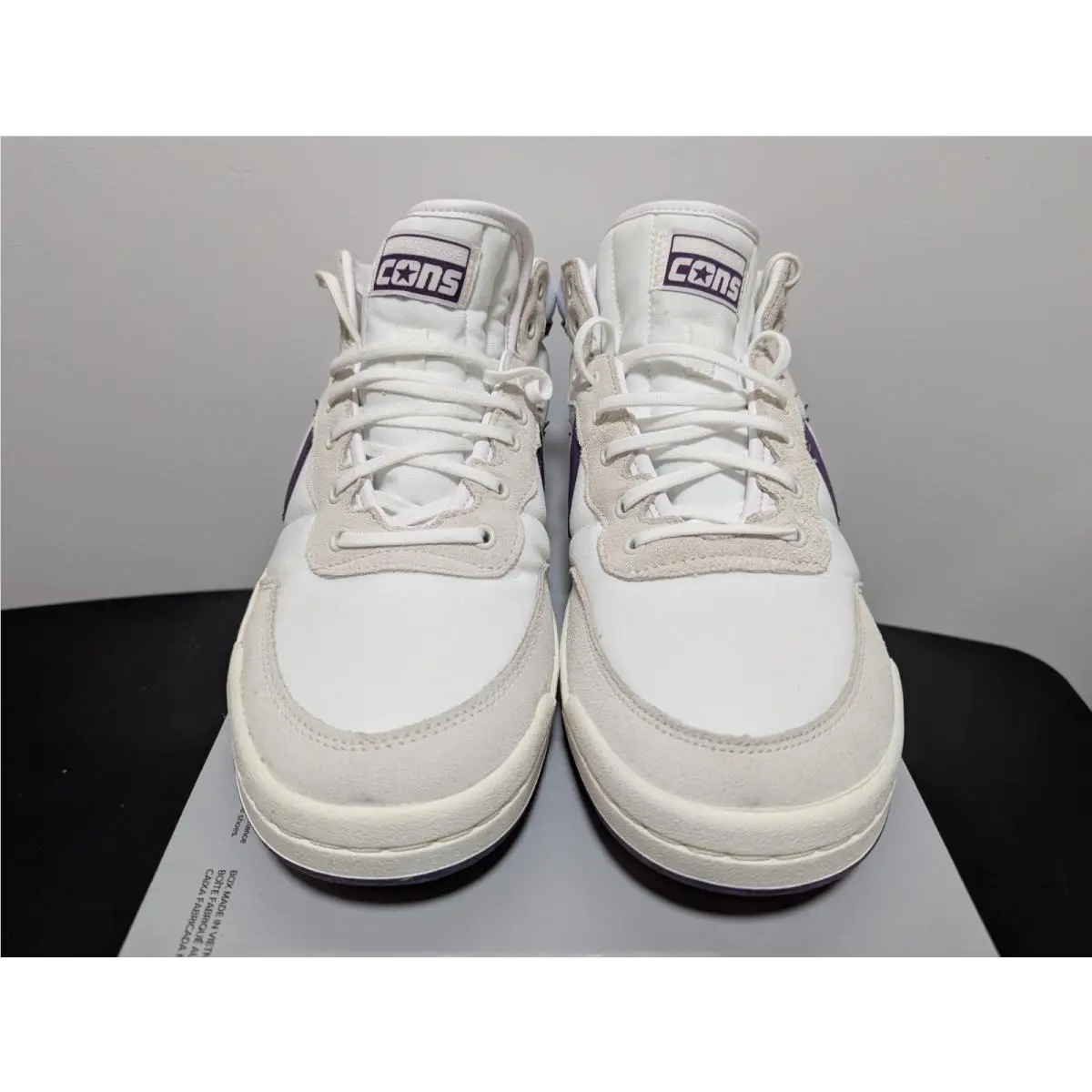 Converse shoes - Converse Fastbreak Pro Mid - Fastbreak Pro Mid - A08854C - White (UPC: 194434679670) 7