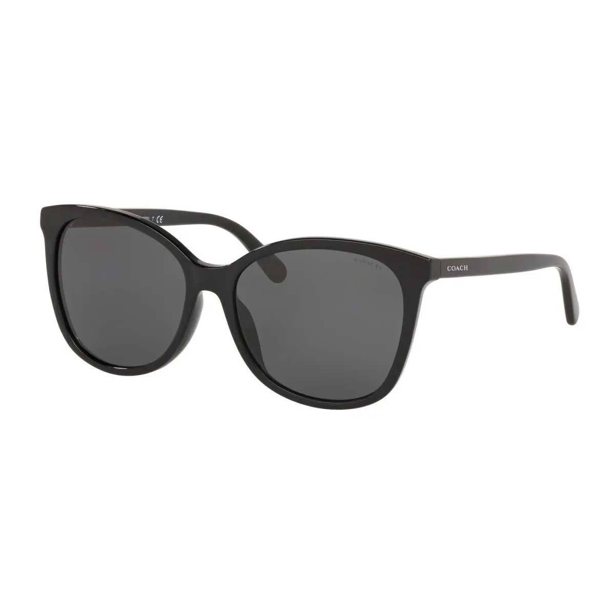 Coach HC 8271U l1101 Black Dark Grey 500287 Sunglasses
