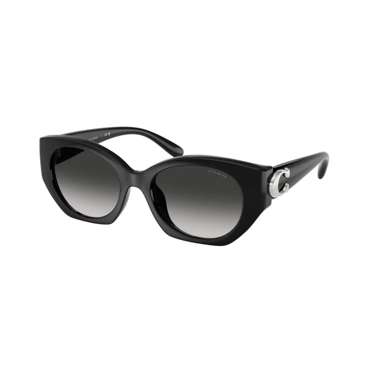 HC 8407U cw194 Black Grey Gradient 50023C Sunglasses by Coach