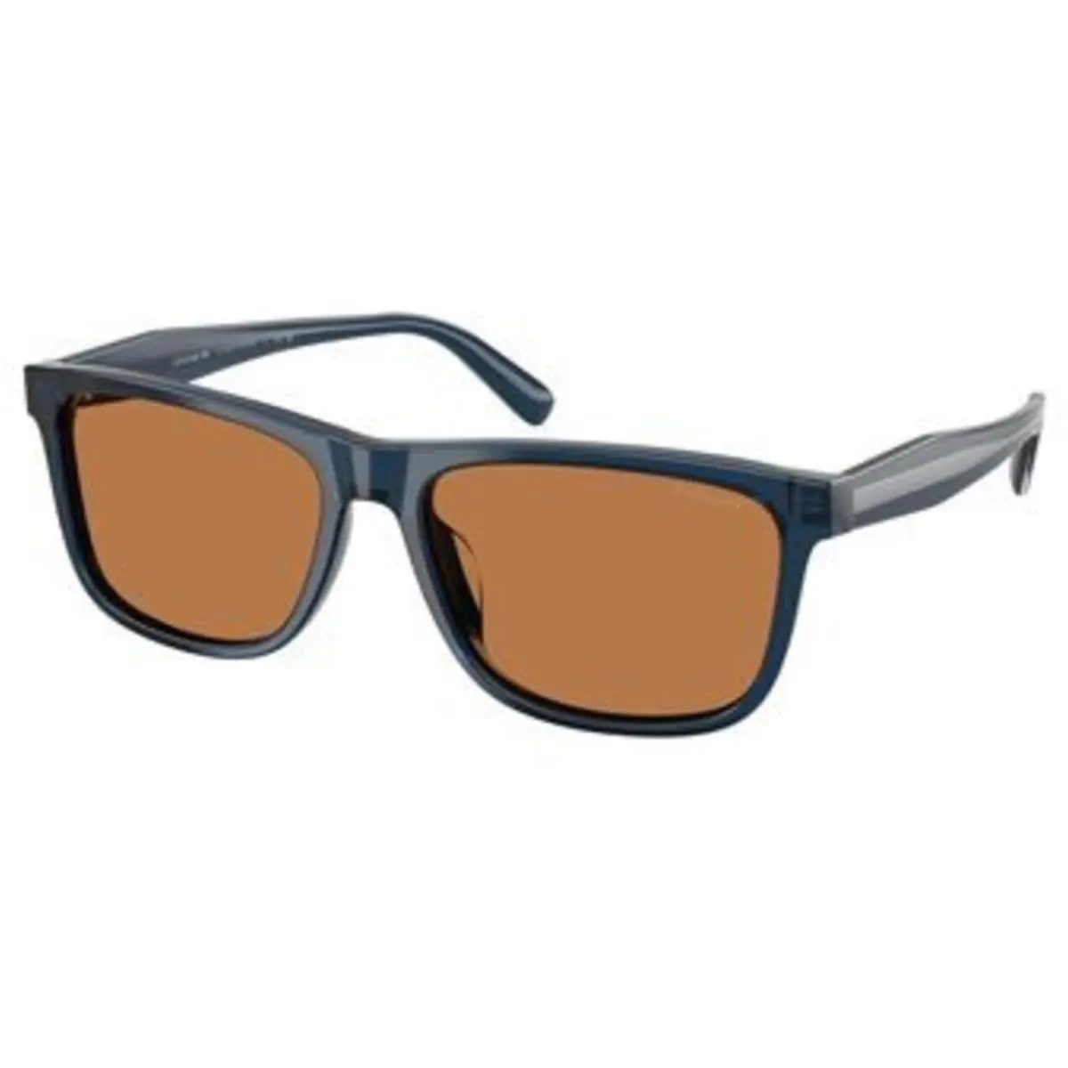 Coach HC 8454 U Transparent Dark Blue Amber Solid Polyamide Standard 575773 Sun