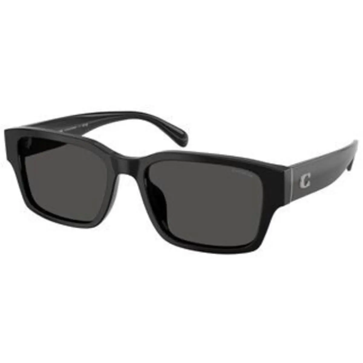 HC 8441 U Black Grey Solid Polyamide Standard 500287 Sunglasses by Coach