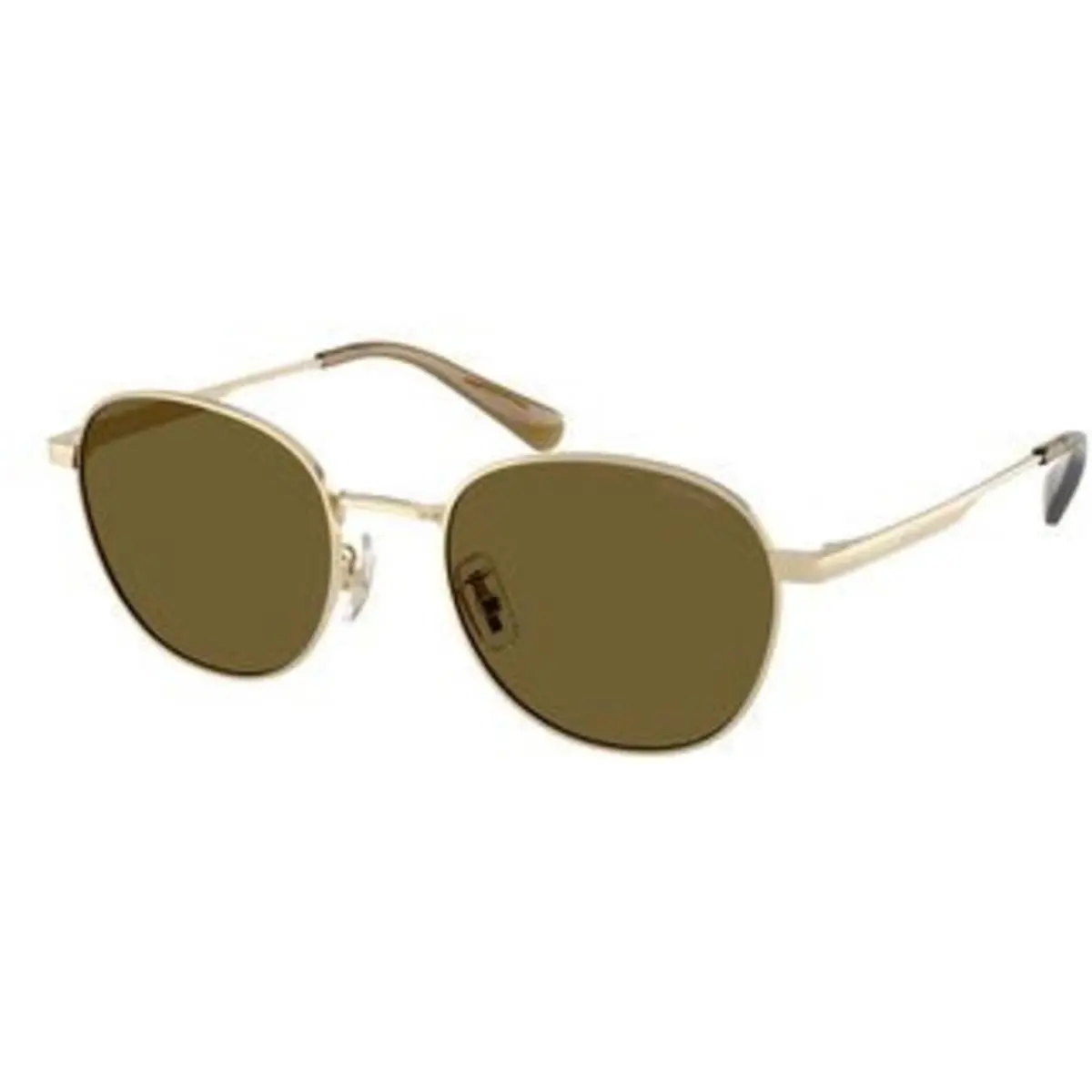Coach HC 7191 Shiny Light Gold Olive Solid Polyamide Standard 900573 Sunglasses