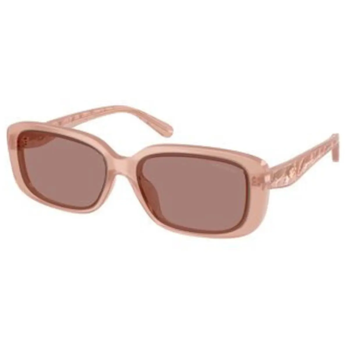 Coach HC 8444 D Milky Pink Light Brown Solid Polyamide Standard 591473 Sunglass