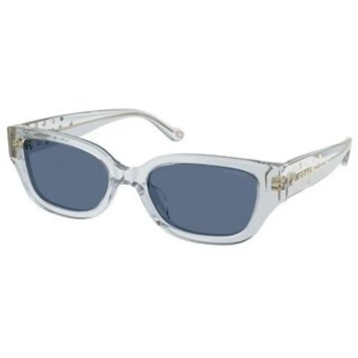Coach HC 8439 U Transparent Light Blue Blue Solid Polyamide Standard 590480 Sun