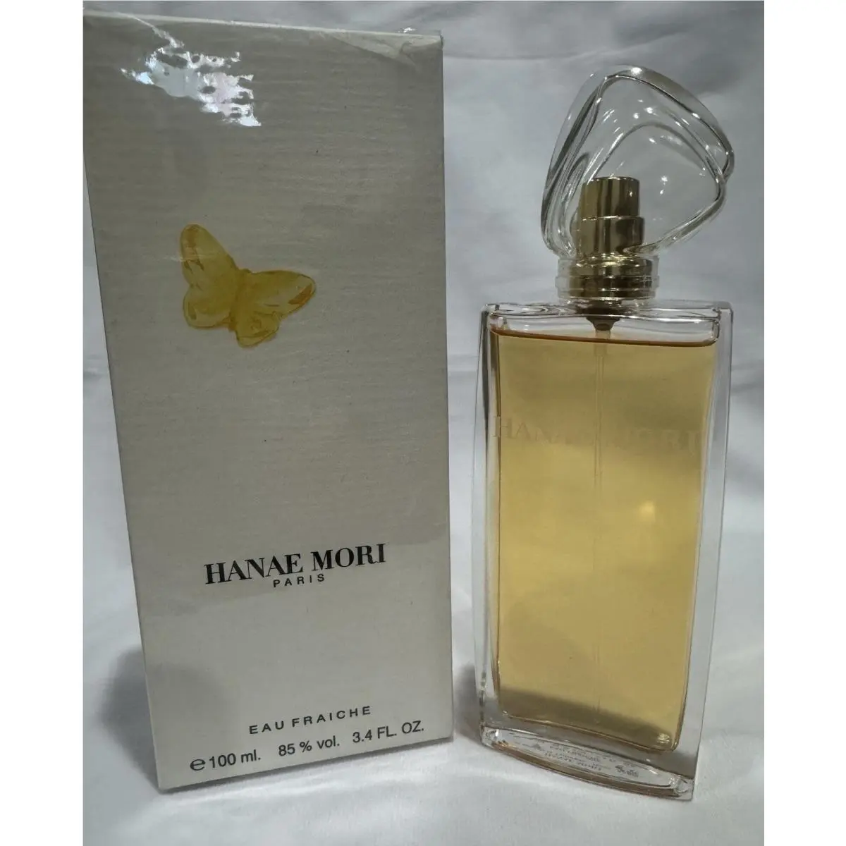 Hanae Mori Eau Fraiche 3.4 oz 100ml Vintage Women`s Perfume