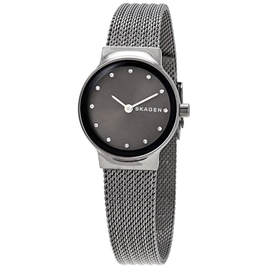 Freja Grey Dial Stainless Steel Ladies Mesh Ladies Watch SKW2700 by Skagen